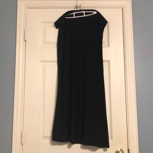 LuLaRoe Solid Black Maxi Skirt